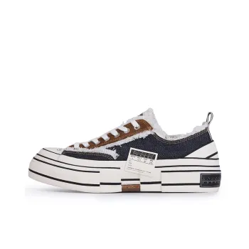 VESSEL G.O.P. Lows Denim Low Top Canvas Shoes Unisex Blue