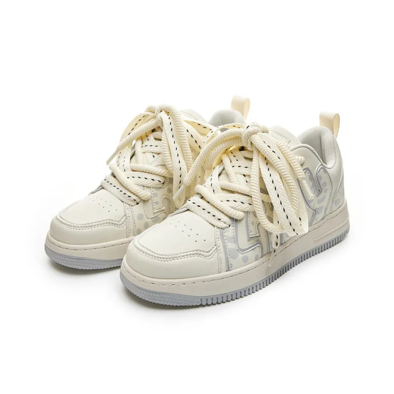 LAZY BONS Low-Top Stylish Skateboarding Shoes Unisex-12
