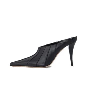 By Far Trish 100mm Leather Mules
