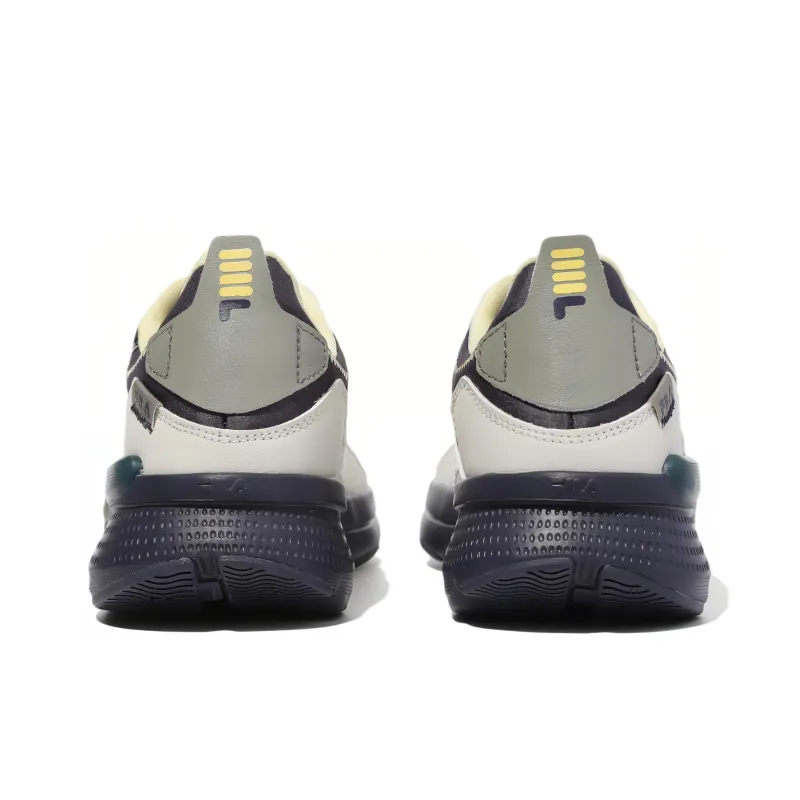FILA Tri Force Trainer Anti Slip Wear Resistant Low Top Casual Shoes Unisex Ecru Korean Style-3