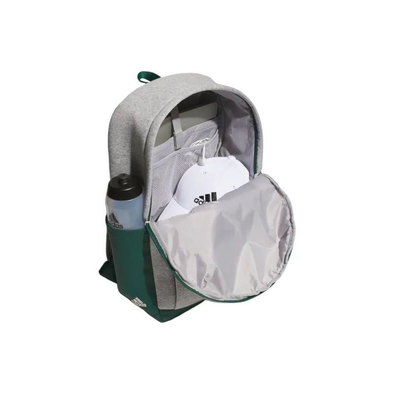 Adidas Cotton With Recycled Polyester Backpack Regular Unisex Medium Heather Gray-3