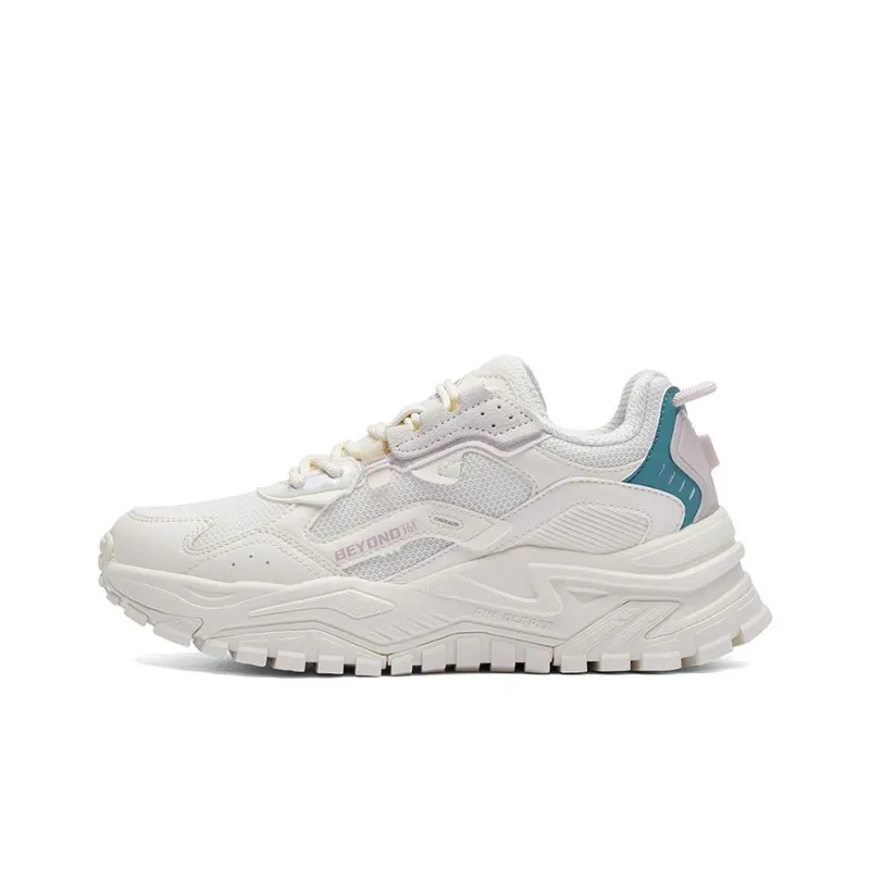 361° Slip Resistant, Abrasion Resistant, Thermal Low Top Sports Casual Shoes Women's Beige Pink Blue-0