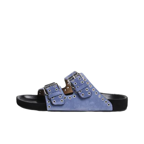 ISABEL MARANT Eyelet-detailing Slip-on Sandals