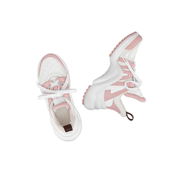 LOUIS VUITTON Lv Archlight Sneakers 'White Pink' Women's-4