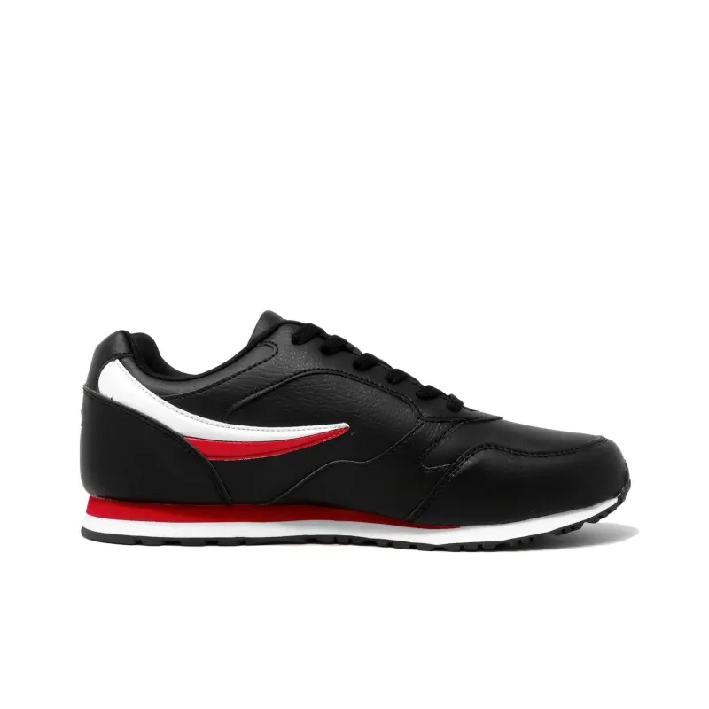 FILA Classico 18 Anti Slip Wear Resistant Low Top Skateboard Shoes Men's Black-1