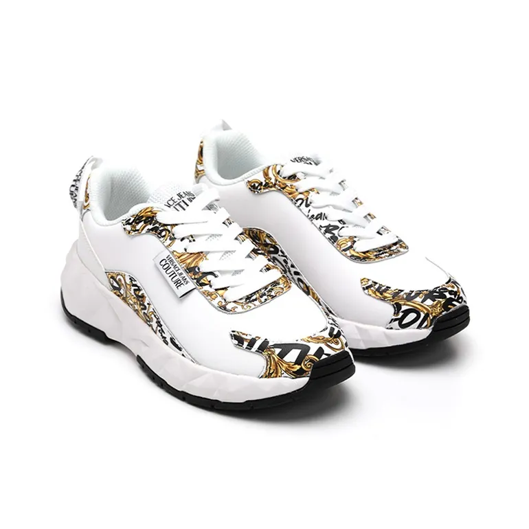VERSACE JEANS Couture Sports Casual Shoes Women's White-2