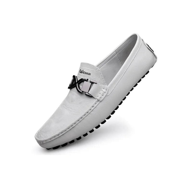 Wen Nai Casual Shoes Men's White-2