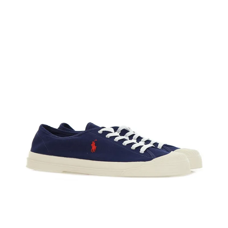 Polo Ralph Lauren Essence Low-Top Stylish Skateboarding Shoes Men's Blue White-2