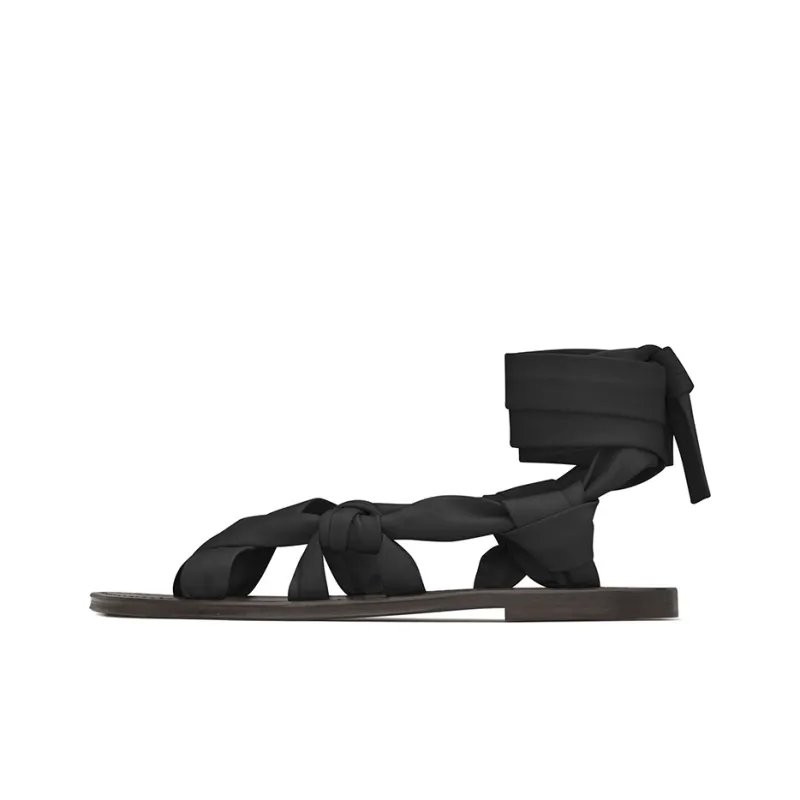 SAINT LAURENT Open-toe Strap-detail Sandals-0