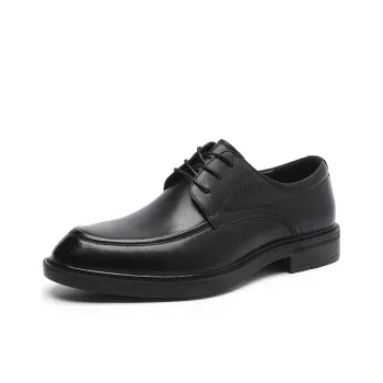 SHUPATE Dress Shoes Men Low Top Black/Brown