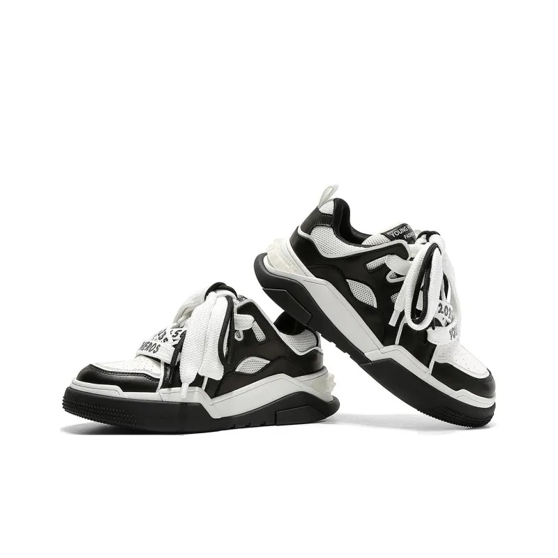 BOSSSUNWEN Low-Top Skateboard Shoes 5cm Women's-9