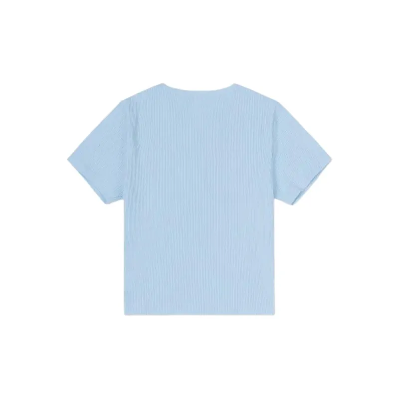 Converse T-Shirts Women's Blue-1