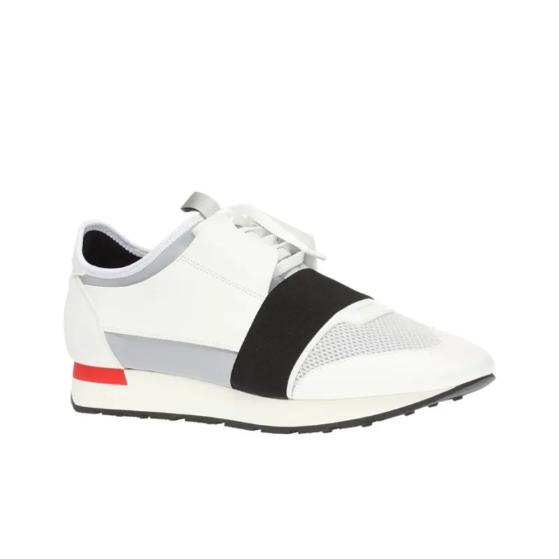 Balenciaga Race Runner 'White Black Grey'-3