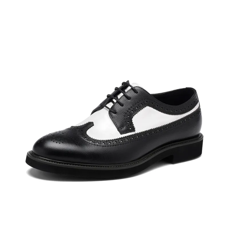 Anthony Miles Men's Casual Shoes Men Low Top Black/White-2
