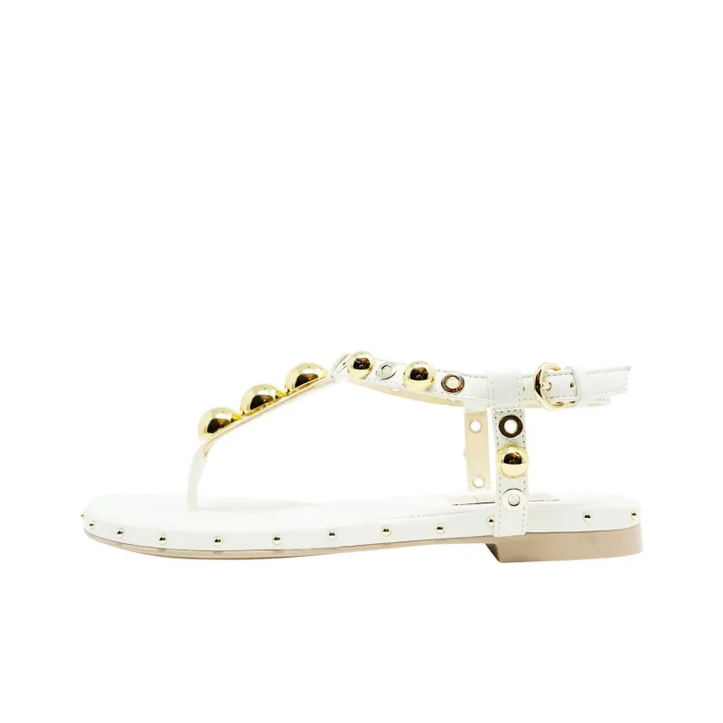 AGL Strap Sandals Women's White-0