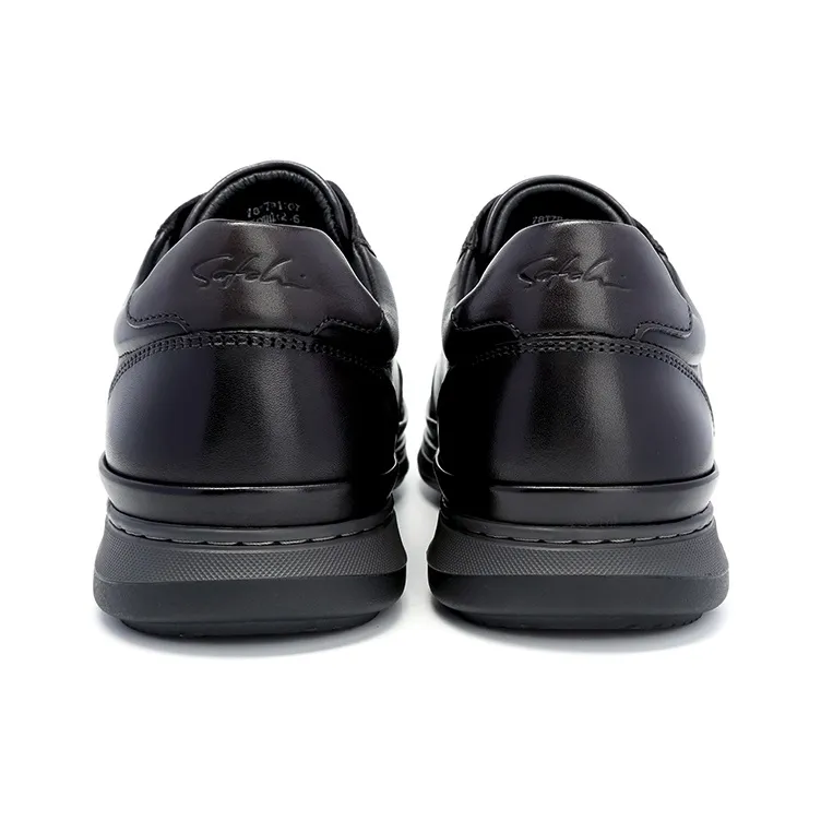 Satchi Men's Casual Shoes Men Low Top Black Gray-3