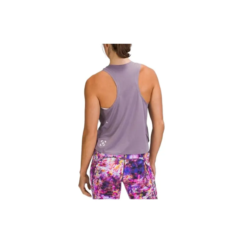 Lululemon Lightweight Run Kit Sport Vests Women's Purple Gray-1