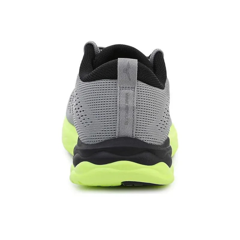 Mizuno Cushioning Anti-Slip Wear-Resistant Breathable Lightweight Rebound Low-Top Running Shoes Men's Gray Green-3
