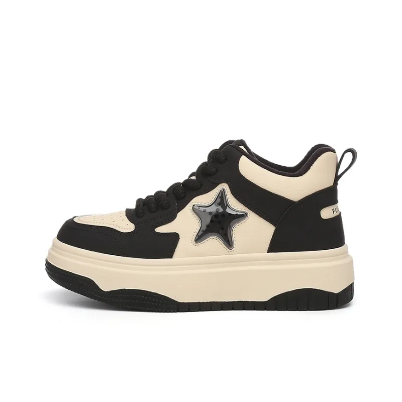 Rich Birds High-Top Skateboard Shoes Women's-0
