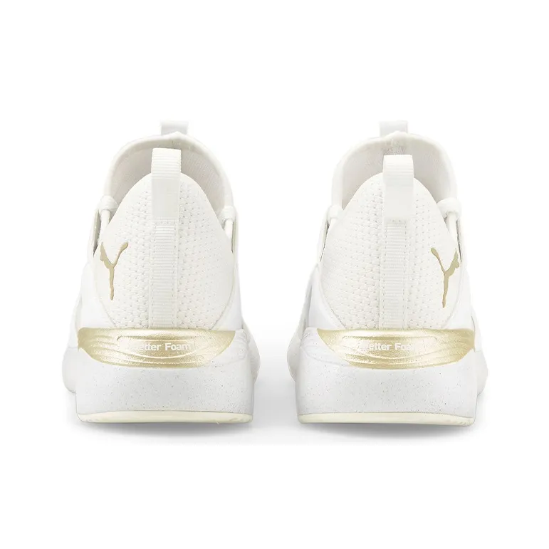 PUMA Better Foam Adore Shine Running Shoes Women's Low-Top White/Gold-3