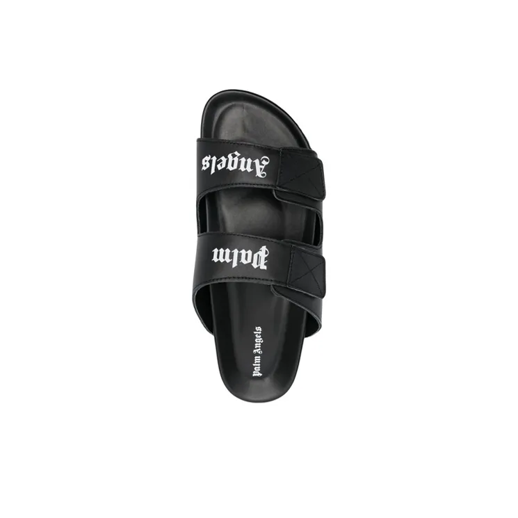 PALM ANGELS Logo Printed Strap Sandals-3
