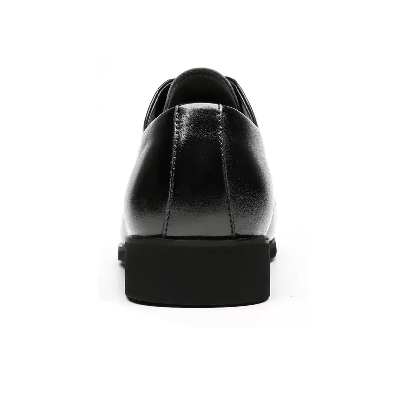 CHINT Dress Shoes Men Low Top Black-2