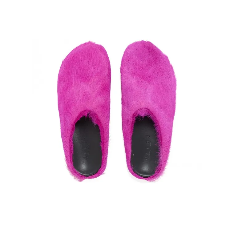 MARNI Fussbett Slip On Flat Mules-3