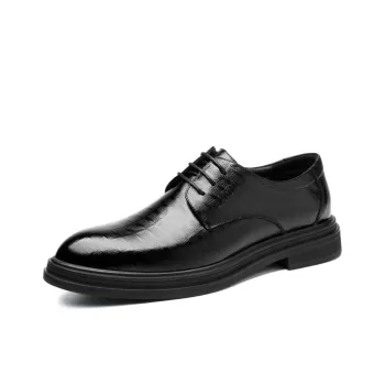 Batotem Dress Shoes Men Low Top Black/Brown