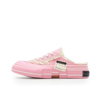VESSEL G.O.P. Slip On Durable Breathable Low Top Skateboard Shoes Unisex Pink