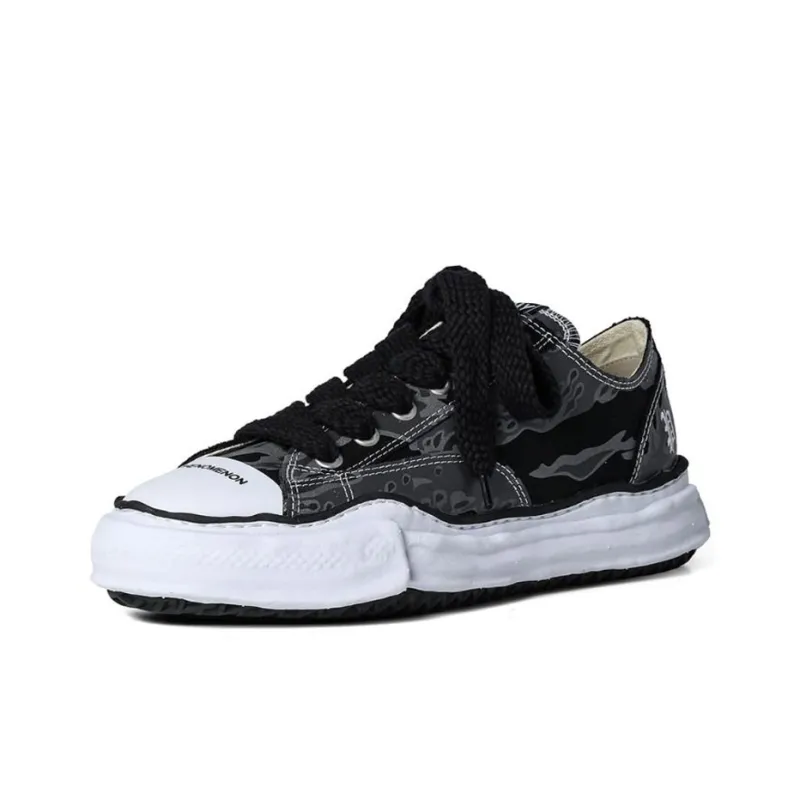 MIHARA YASUHIRO Maison MIHARA YASUHIRO Peterson OG Sole Low Mastermind Phenomenon Tiger Camo Type A-2