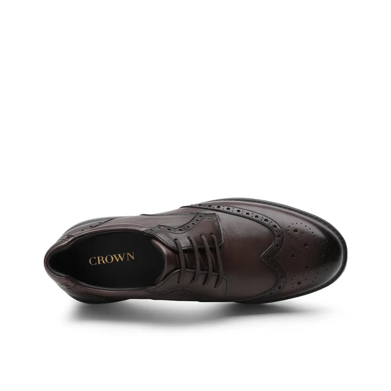 CROWN Casual Shoes Men's One Yard Larger-7