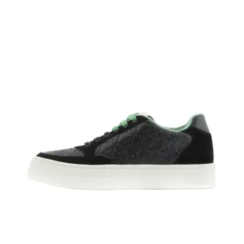 EMPORIO ARMANI Stylish Skateboarding Shoes Men's Black