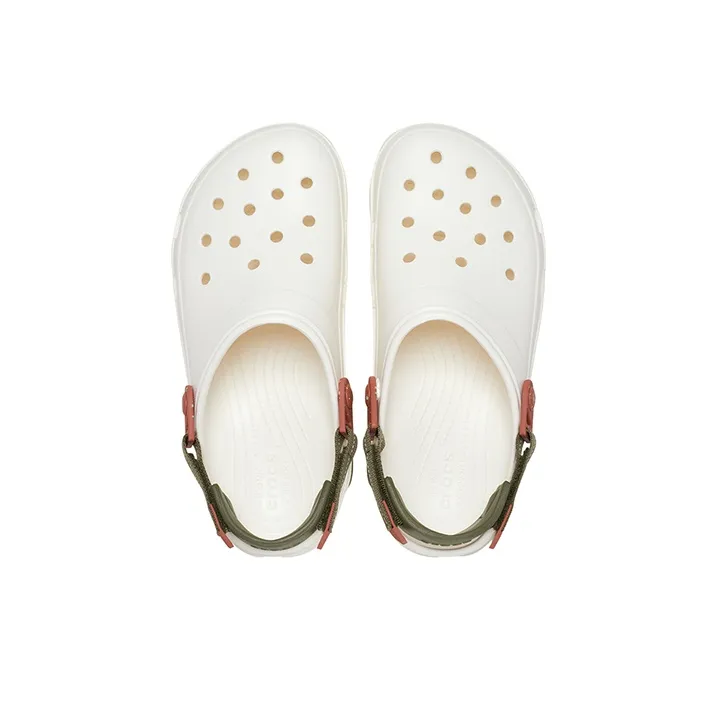 Crocs All Terrain Clogs 'White Green'-3