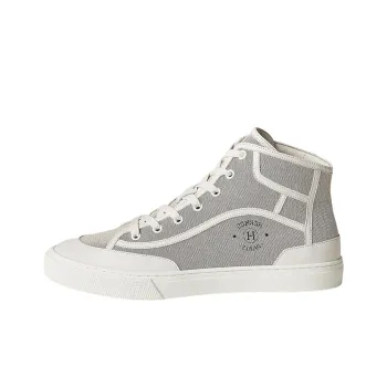 HERMES Get Up Stylish Skateboarding Shoes Men's Gray White