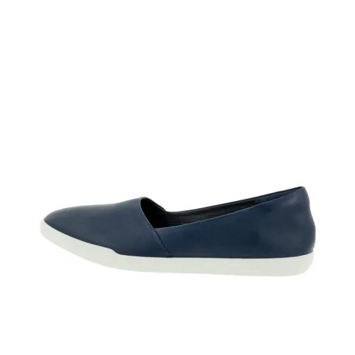 Ecco Flat Shoes Women's Dark Blue