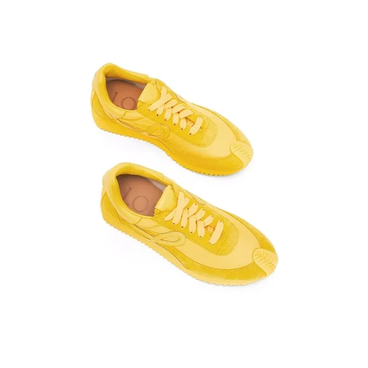 LOEWE Women's Flow Runner 'Yellow'-3