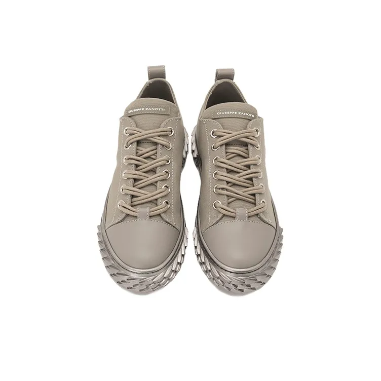 Giuseppe Zanotti/GZ Abrasion Resistant Low Top Skateboard Shoes Men's Dark Gray-2