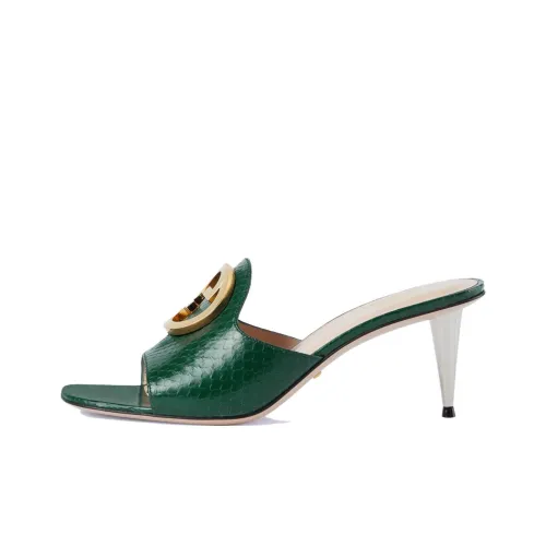 GUCCI Stylish Sandal 6.5cm Women's Green