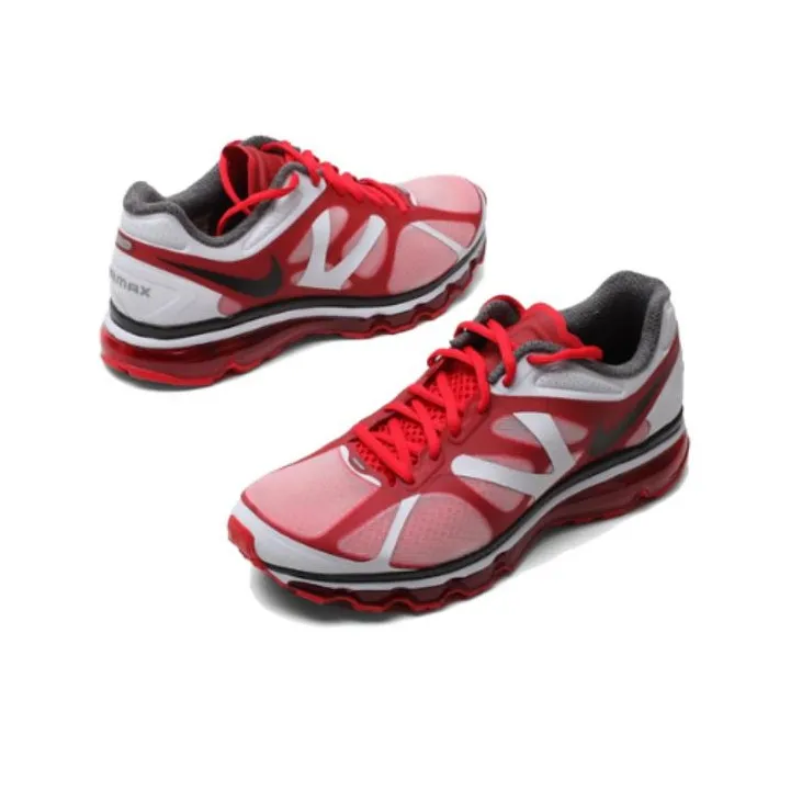 Nike Air Max+ 2012 University Red Black White-1