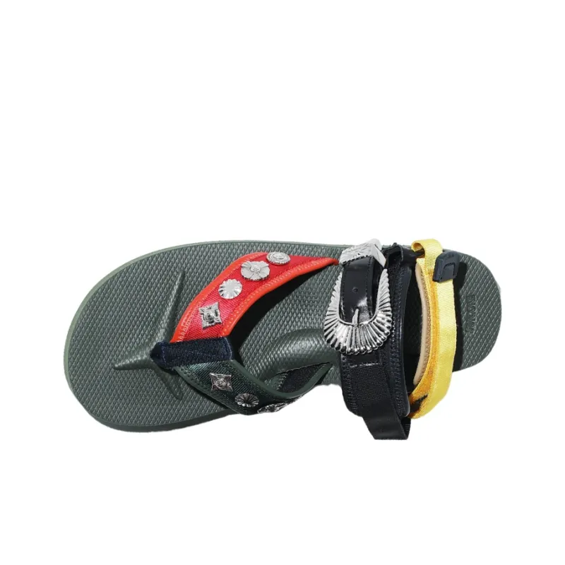 TOGA x Suicoke Stylish Sandals Men's Green-2