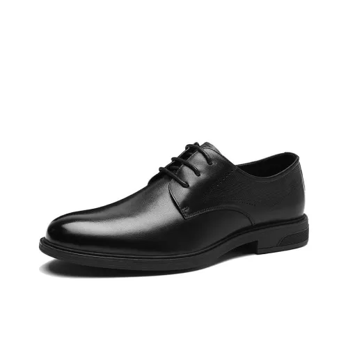 HLA Dress Shoes Men Low-Top Black