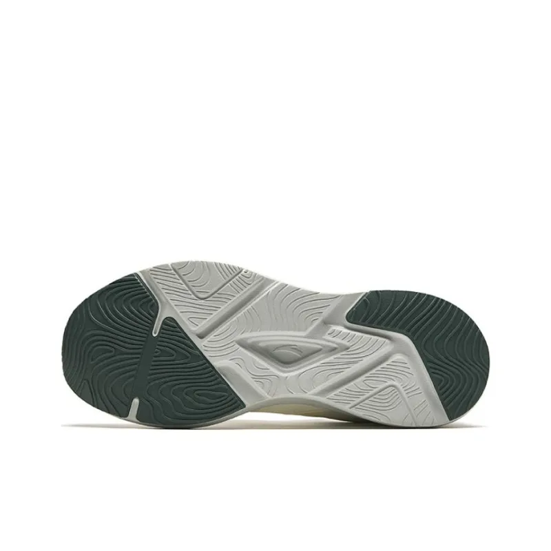 Anta Divine Travel 7th Generation Cushioned Wear Resistant Slip Resistant Low Top Training Shoes Men's White Green-3