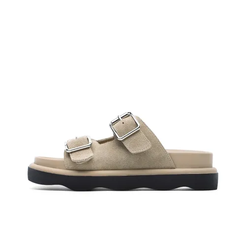 Dickies Slide Slippers 5cm Women's Khaki