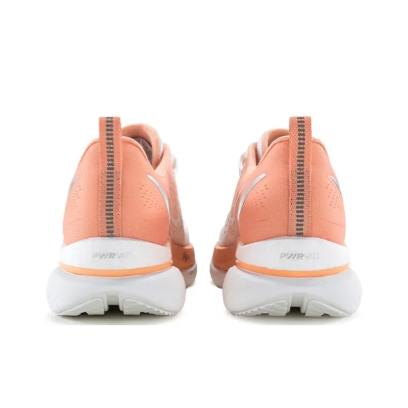 Saucony Cushioning, Slip Resistant, And Abrasion Resistant Low Top Running Shoes Women's White Pink-3