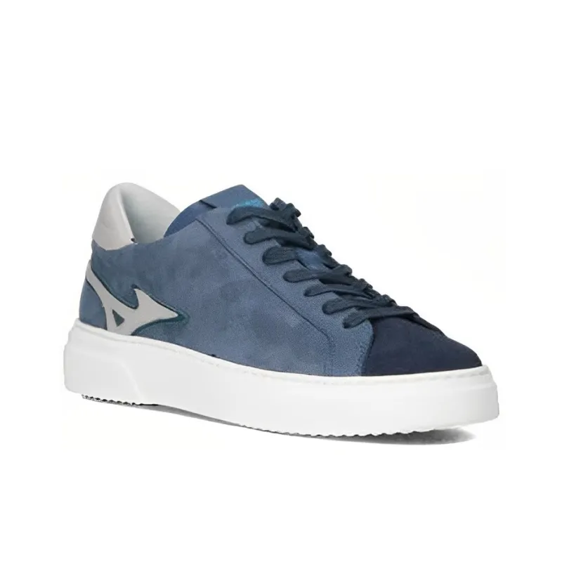 Mizuno Frau Anti-Slip Wear-Resistant Low-Top Sports Casual Shoes Marine Blue-2