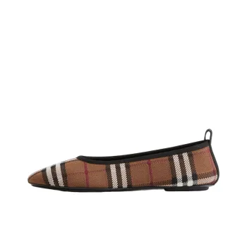 Burberry Check print Ballerina Shoes