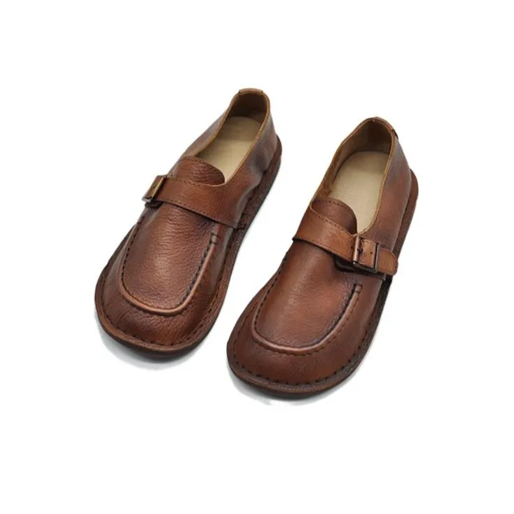 ARTMU Women's Casual Shoes Women's Low Top Coffee/Camel-1