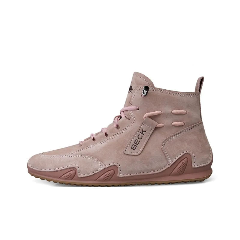BECK Anti-Slip Wear-Resistant High-Top Casual Shoes Women's-0