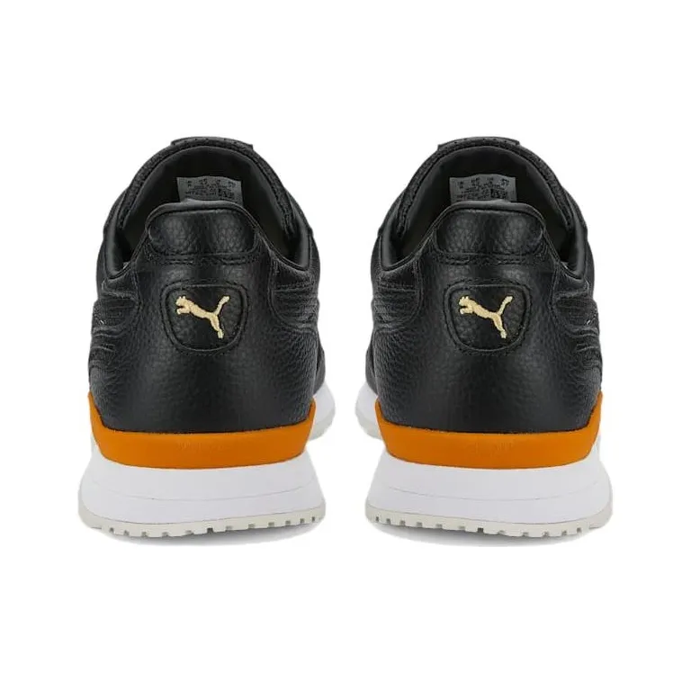 PUMA Rx 737 Premium Lace Up 'Black White Orange'-4