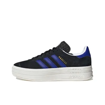 Adidas Originals Gazelle Bold Core Black Lucid Blue Women's